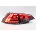 Volkswagen Golf 7 13- Red Smoke LED Tail Lamp
